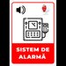 Semn pentru sistem de alarma